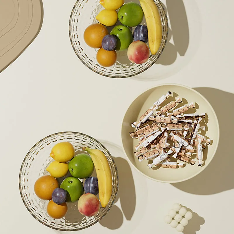 Large-Capacity Decorative Fruit Bowl