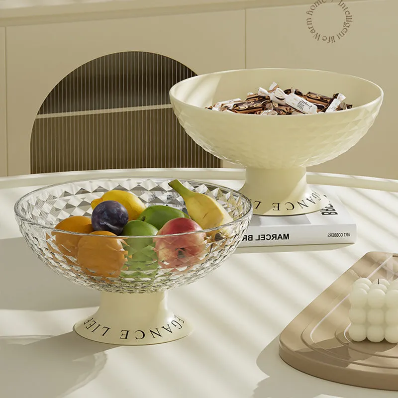Large-Capacity Decorative Fruit Bowl