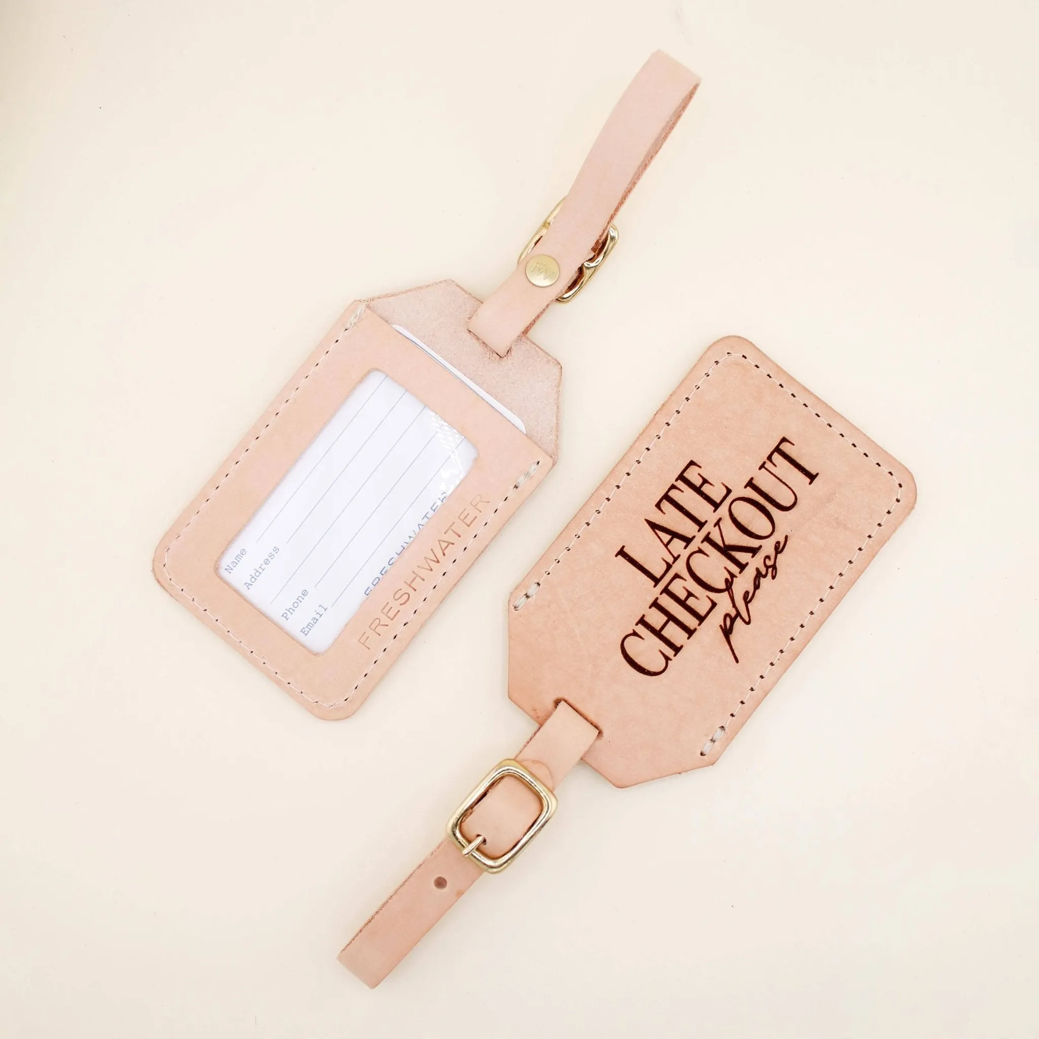 Late Checkout Luggage Tag