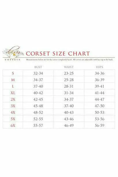 Lavish Dark Brown Brocade Open Cup Waist Cincher