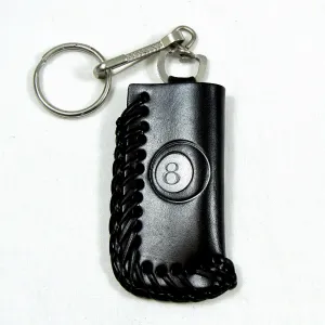 LC02-22  Laced Lighter Case - 8 Ball