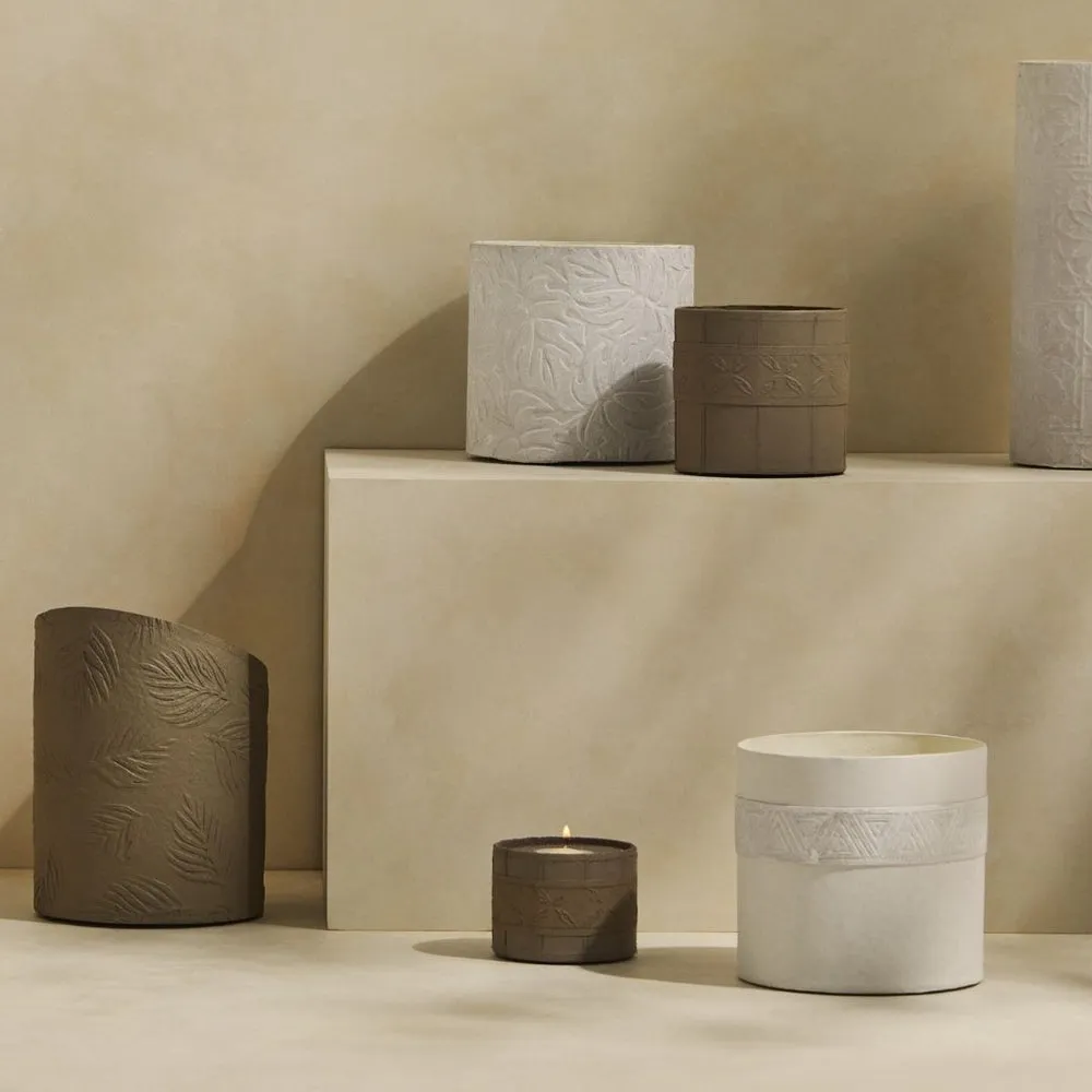 Leather-Look Tea Light Holders