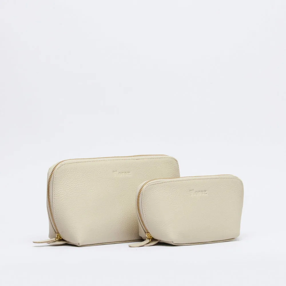 Leather Pouch Set
