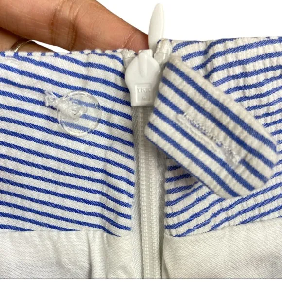 Lilly Pulitzer striped blue and white skirt size 0