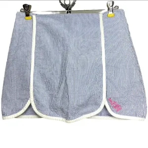 Lilly Pulitzer striped blue and white skirt size 0