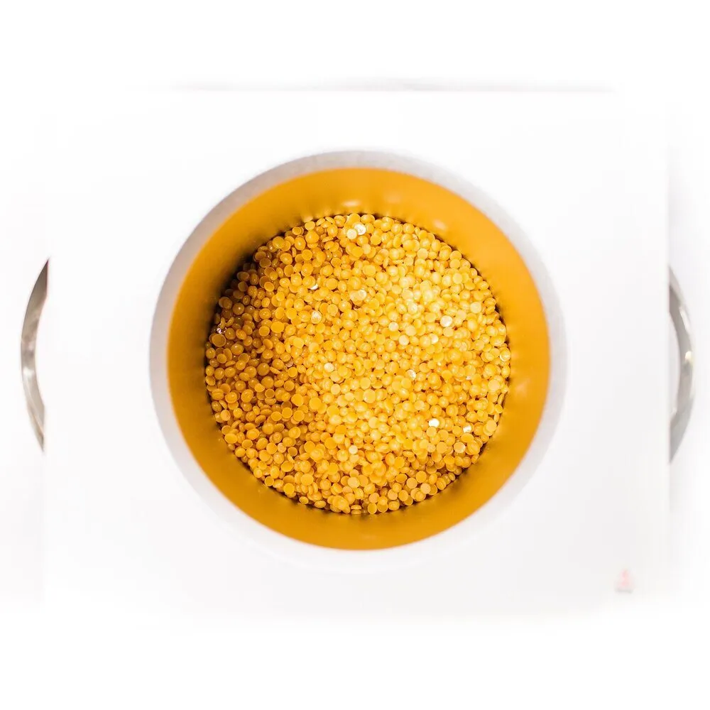 Liquid Gold - Stripless Hard Wax Beads / 2 lb Bag / Case of 4 Bags = 8 lbs Total by Dermwax