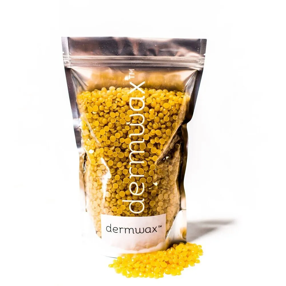 Liquid Gold - Stripless Hard Wax Beads / 2 lb Bag / Case of 4 Bags = 8 lbs Total by Dermwax