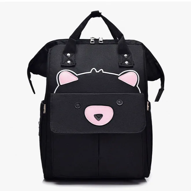 Little Adventures Bear Diaper Bag (Colors)