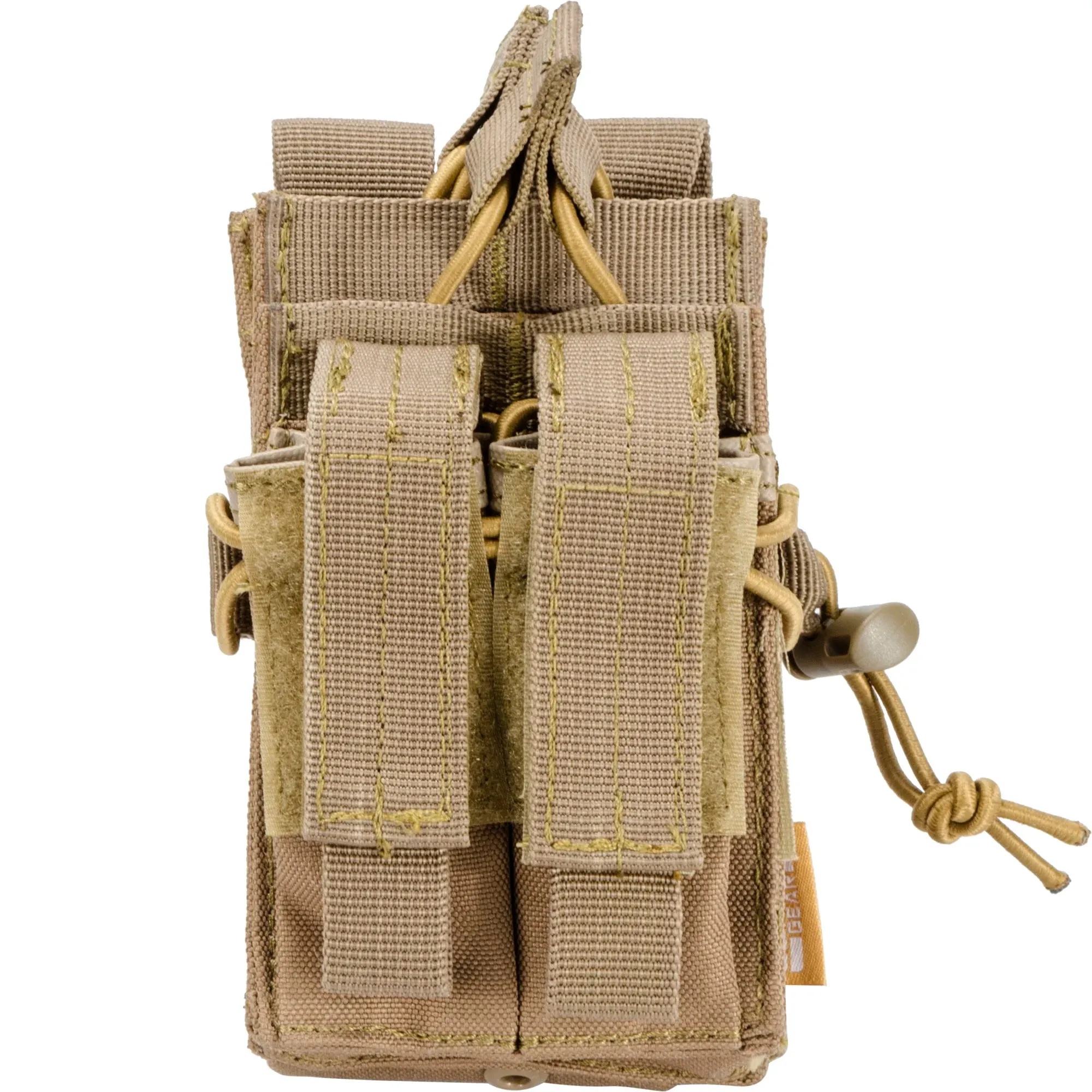 Loaded Gear CX-950 Dual Stacked Rifle and Handgun Mag Pouches | OD Green, Dark Earth | BI13016, BI13014