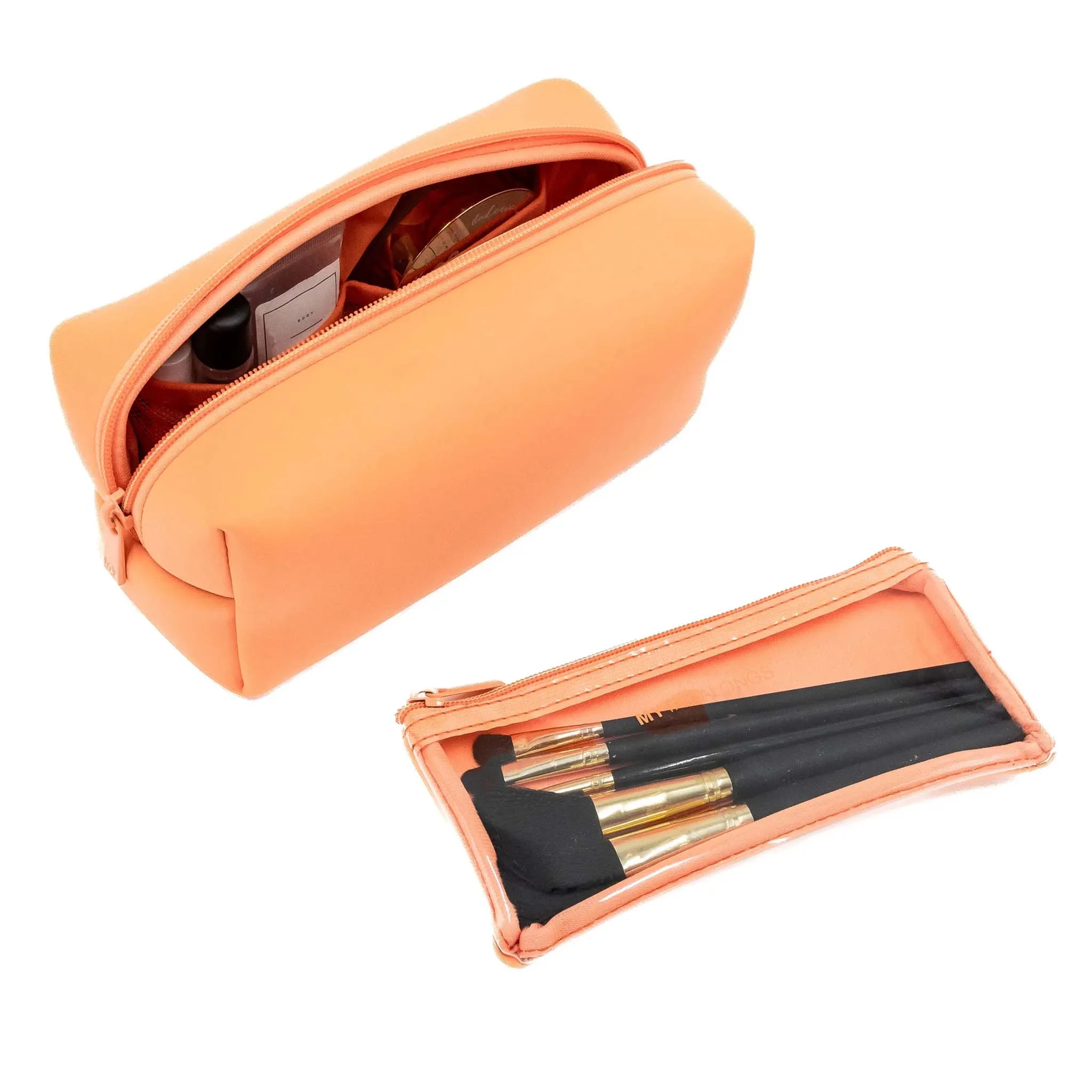 Loaf Make Up Bag with Brush Set