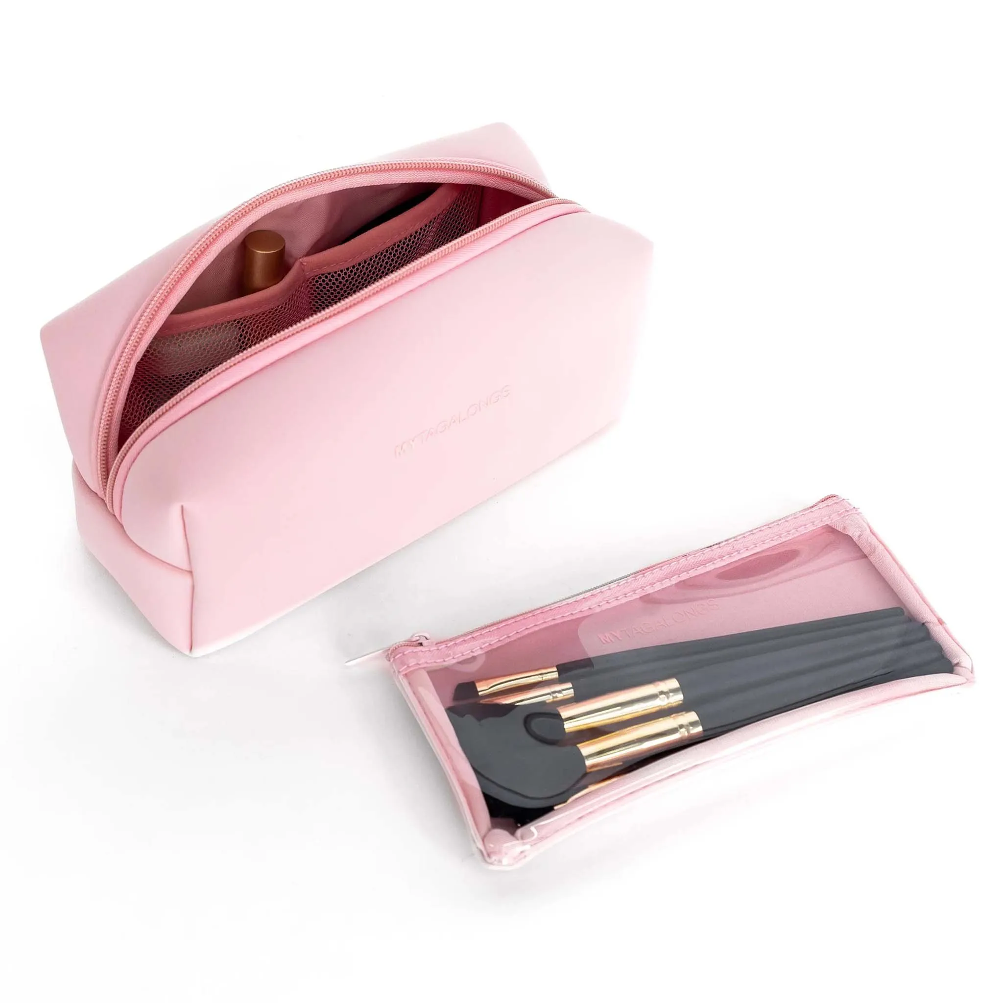 Loaf Make Up Bag with Brush Set