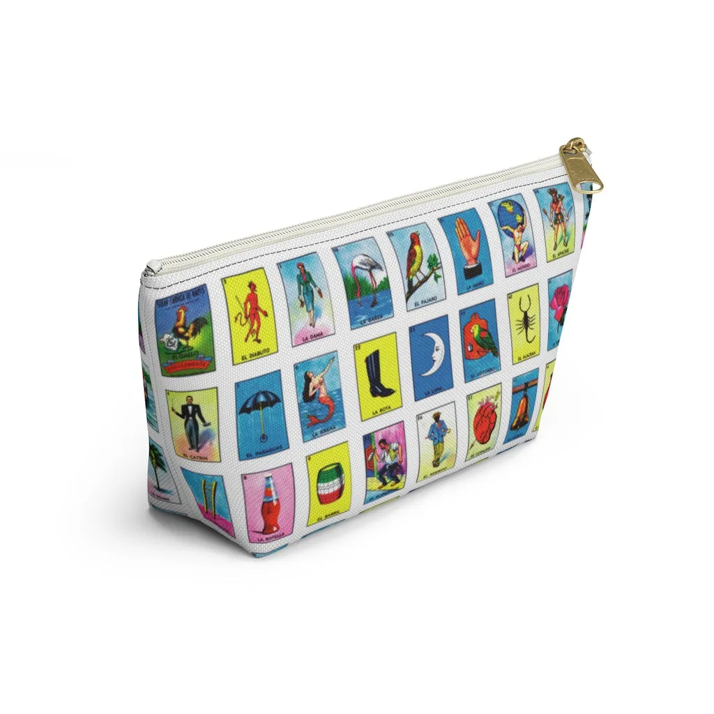 Loteria / Accessory Pouch w T-bottom