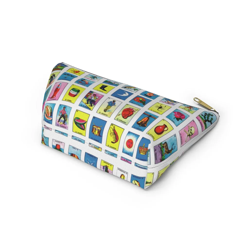 Loteria / Accessory Pouch w T-bottom