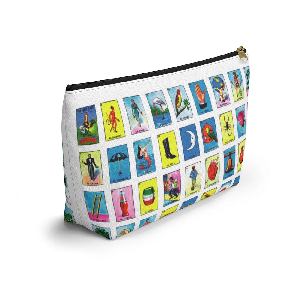 Loteria / Accessory Pouch w T-bottom