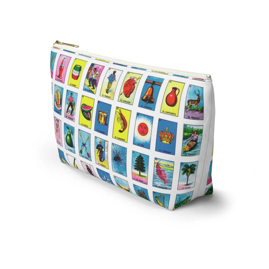 Loteria / Accessory Pouch w T-bottom