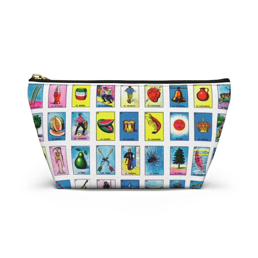 Loteria / Accessory Pouch w T-bottom