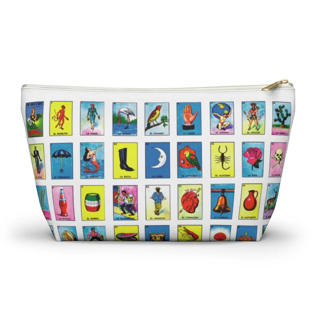 Loteria / Accessory Pouch w T-bottom