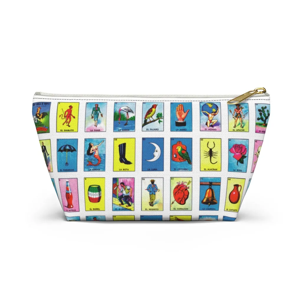 Loteria / Accessory Pouch w T-bottom