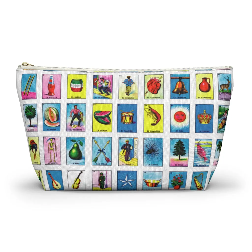 Loteria / Accessory Pouch w T-bottom