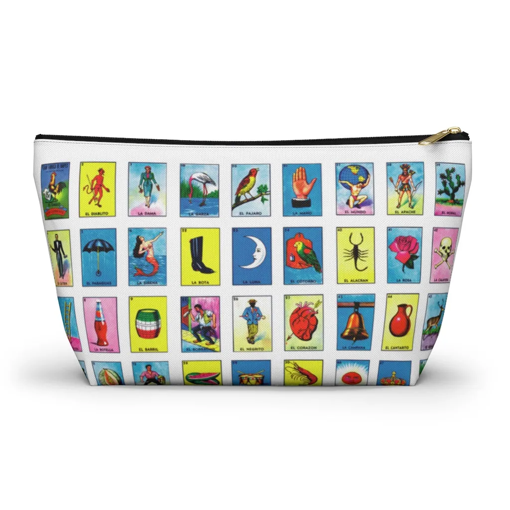Loteria / Accessory Pouch w T-bottom