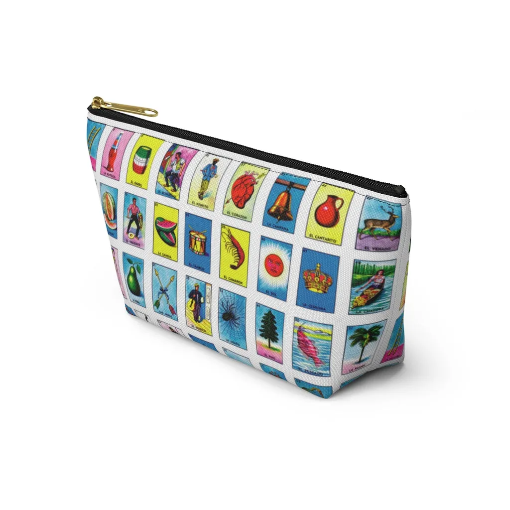 Loteria / Accessory Pouch w T-bottom