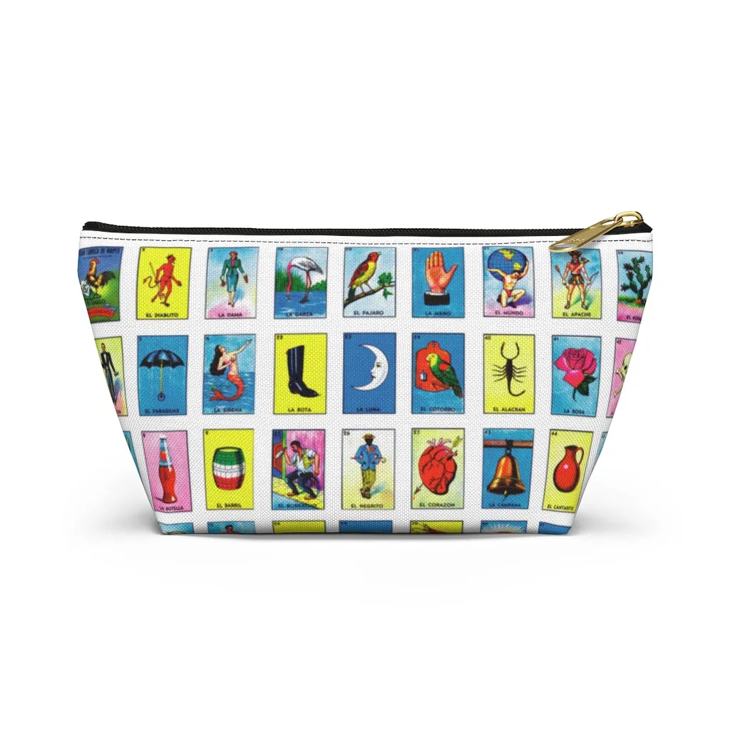 Loteria / Accessory Pouch w T-bottom