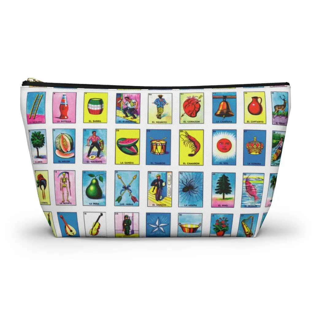 Loteria / Accessory Pouch w T-bottom