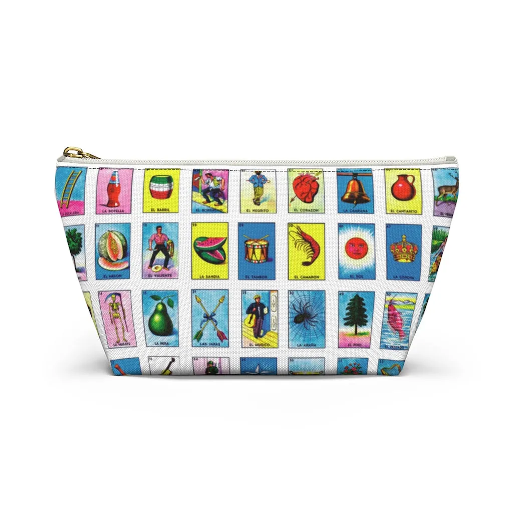 Loteria / Accessory Pouch w T-bottom