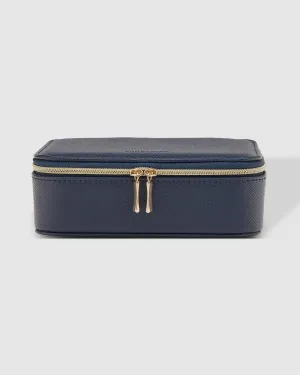 LOUENHIDE Melanie Jewellery Box - Navy