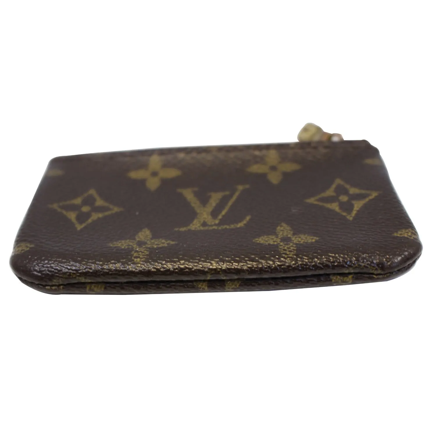 LOUIS VUITTON Monogram Canvas Pochette Key Cles Coin Case