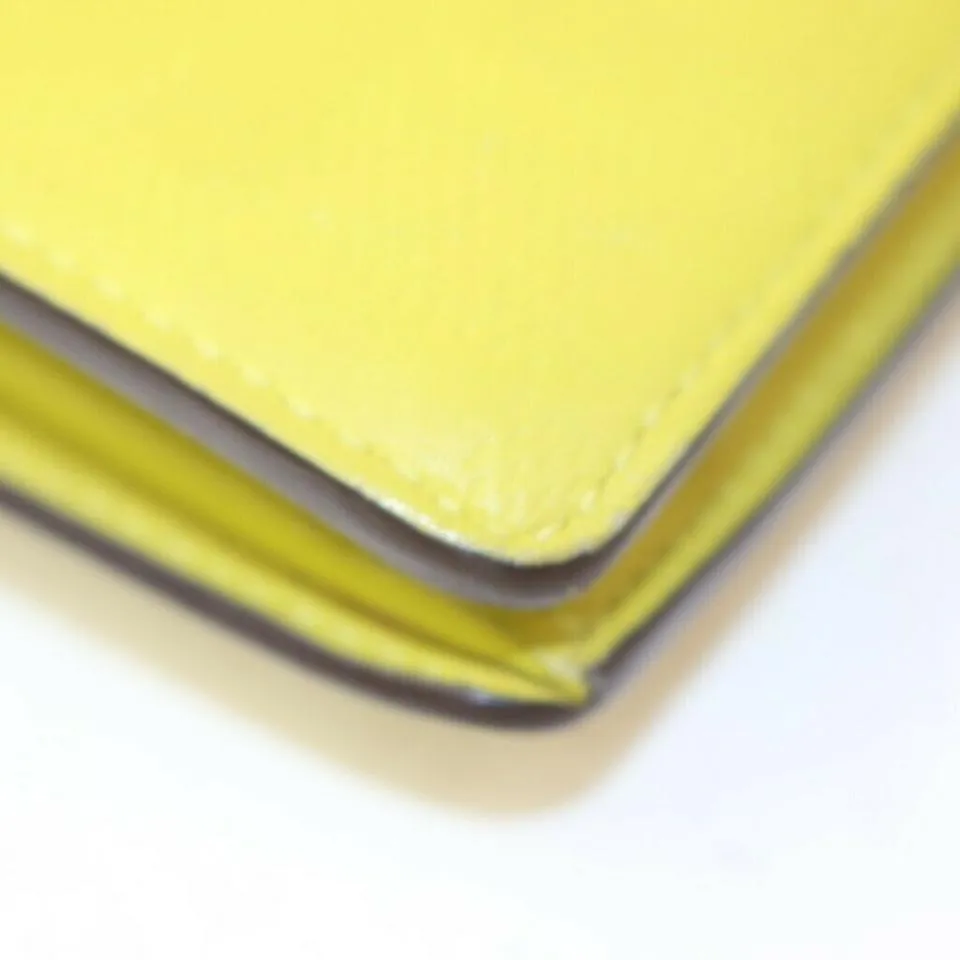 Louis Vuitton Yellow Damier Infini Leather Brazza Long Flap Wallet  863366