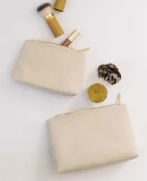 Luxe Linen Pouches - Beige