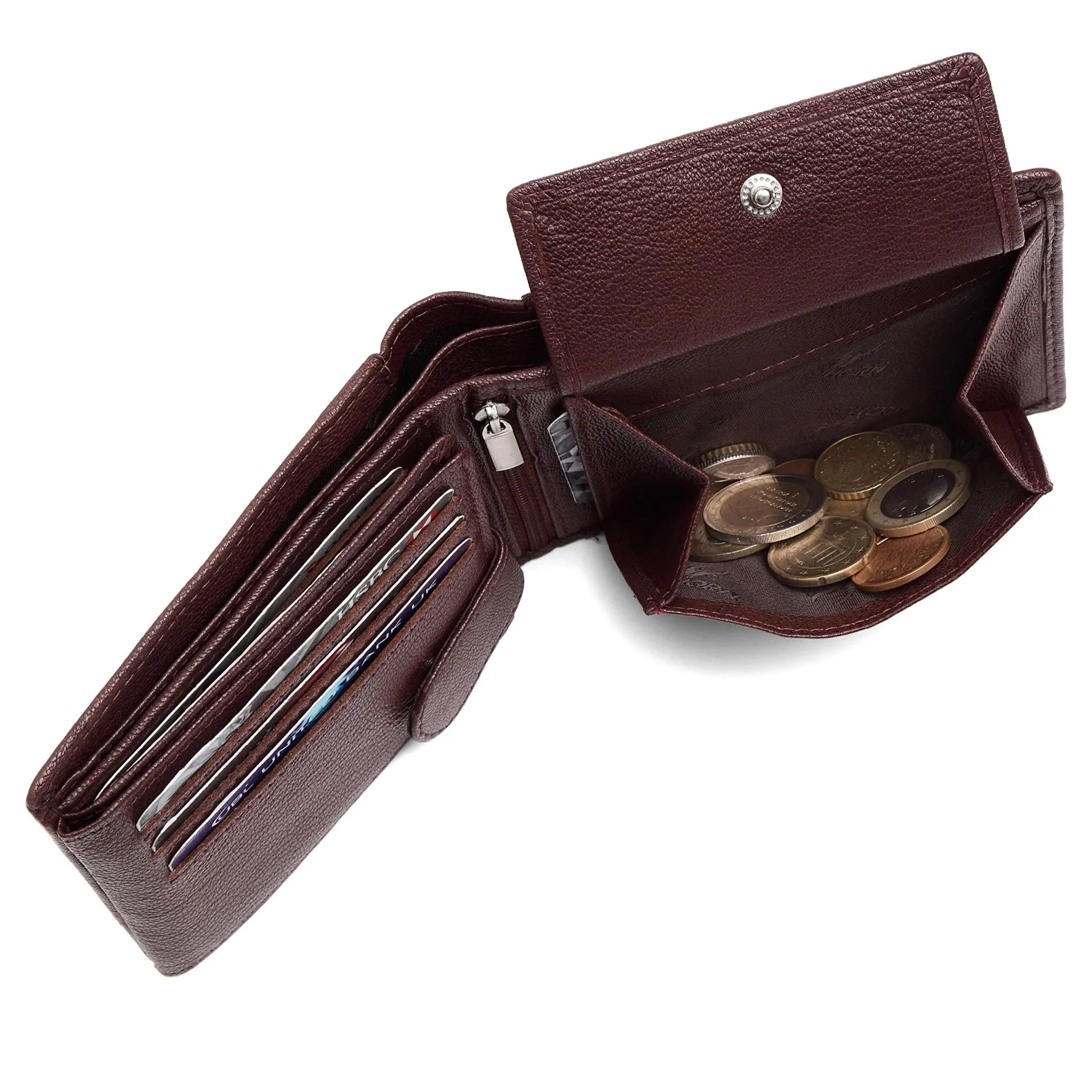 MACON Leather Wallet & Pen Gift Hamper for Men