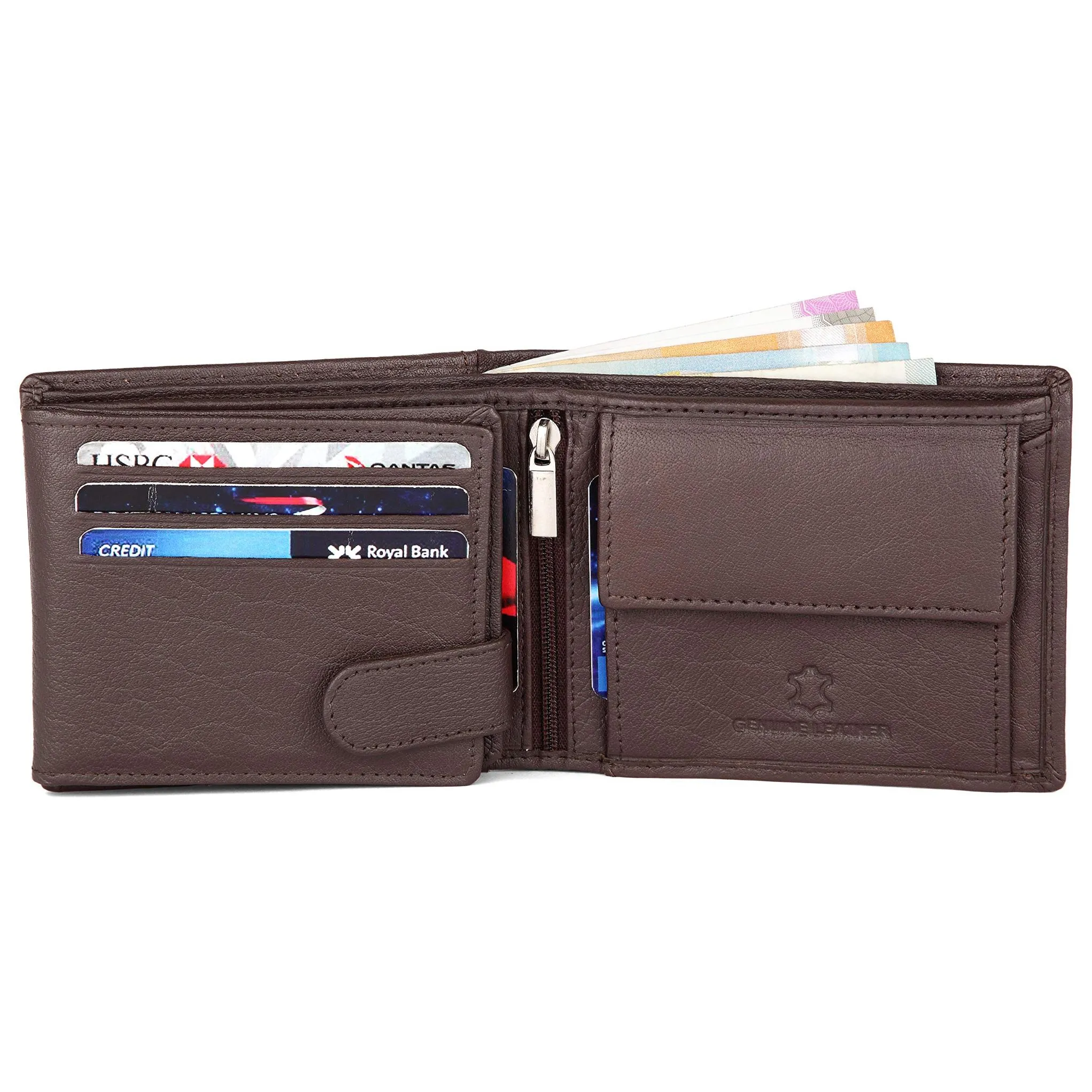 MACON Leather Wallet & Pen Gift Hamper for Men