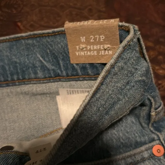 Madewell The Perfect Vintage Raw Hem
