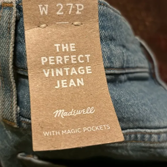 Madewell The Perfect Vintage Raw Hem