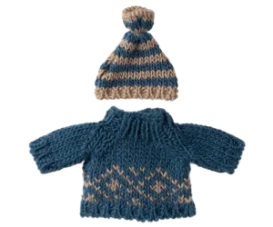 MAILEG KNITTED SWEATER   HAT || DAD MOUSE