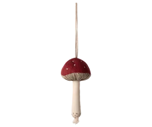 MAILEG MUSHROOM ORNAMENT || RED