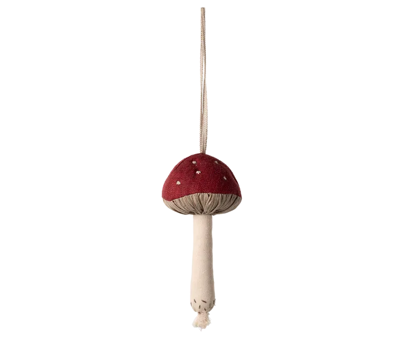 MAILEG MUSHROOM ORNAMENT || RED