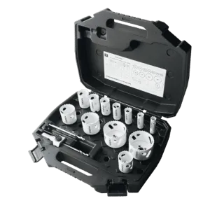 Mandrex MHSE1003F MXqs Hole Saw Kit - Electrician - SpeedXcut - Bi-Metal M42 6 Piece Set & Case