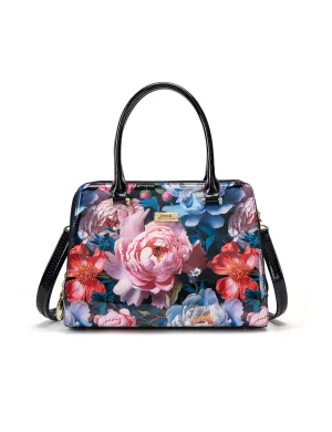 MARGUERITE GRIP HANDLE LEATHER BAG- SF14-0343