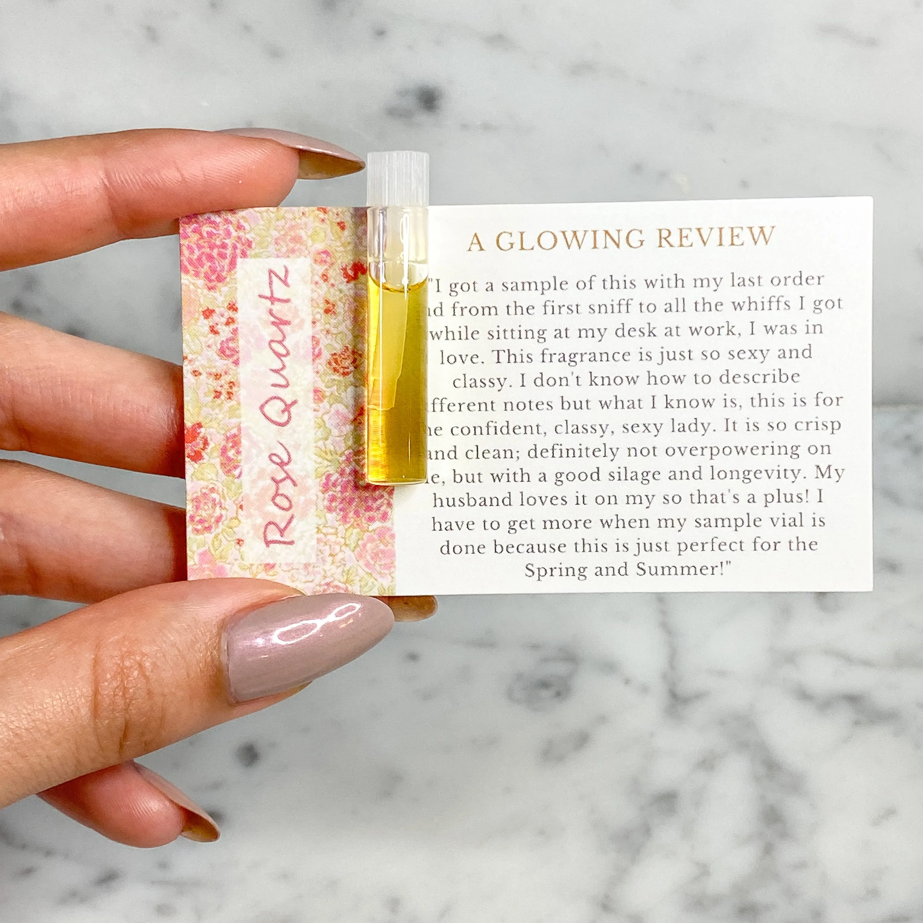 Marine Perfume Oil Concentrate Sample Vial Set by Sage
