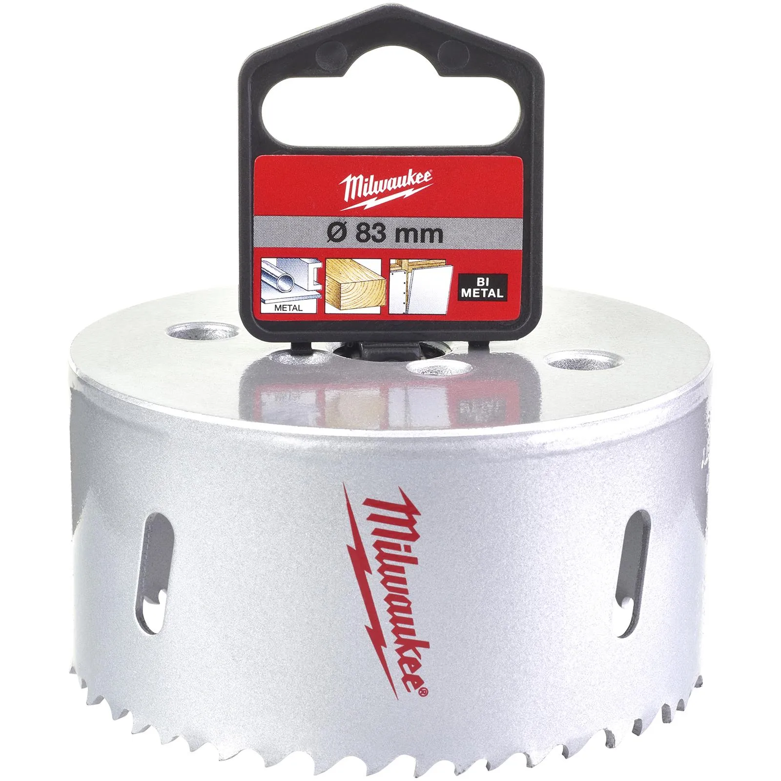 Milwaukee Contractors Holesaw Bi Metal Teeth 14-152mm Cutting Depth 38mm