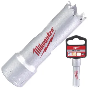 Milwaukee Contractors Holesaw Bi Metal Teeth 14-152mm Cutting Depth 38mm