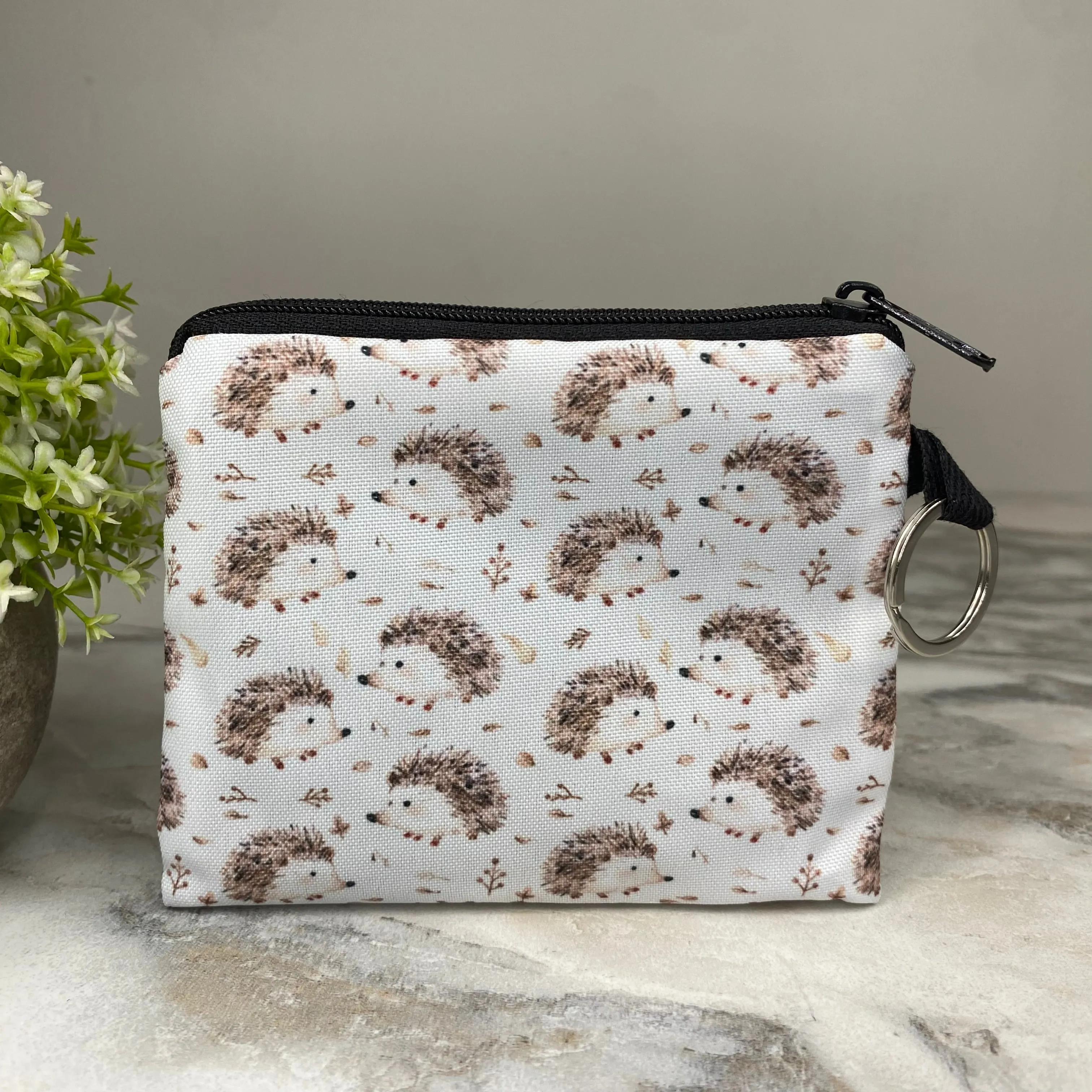 Mini Pouch - Hedgehogs