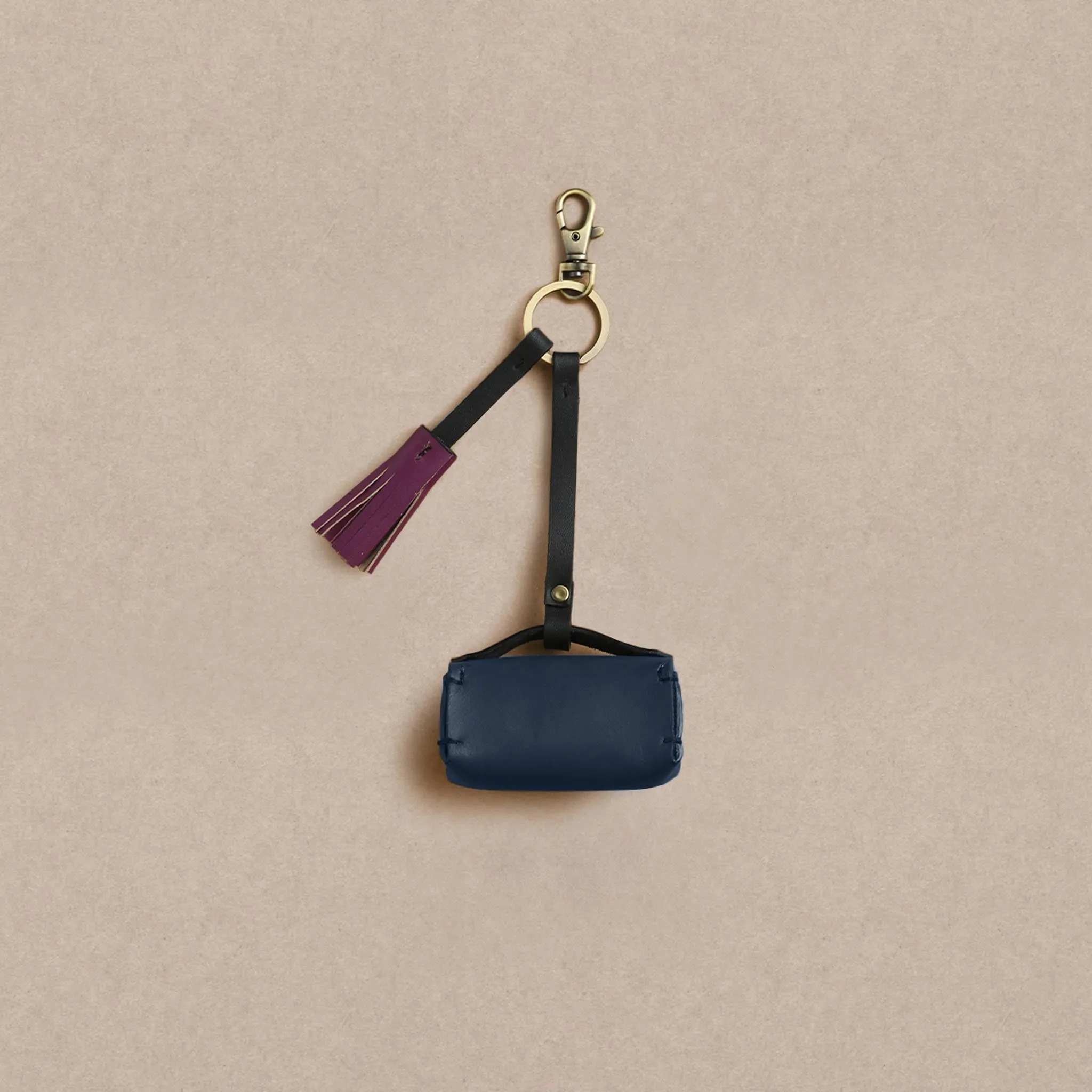 Mini Tool Box Bag Charm - Blue