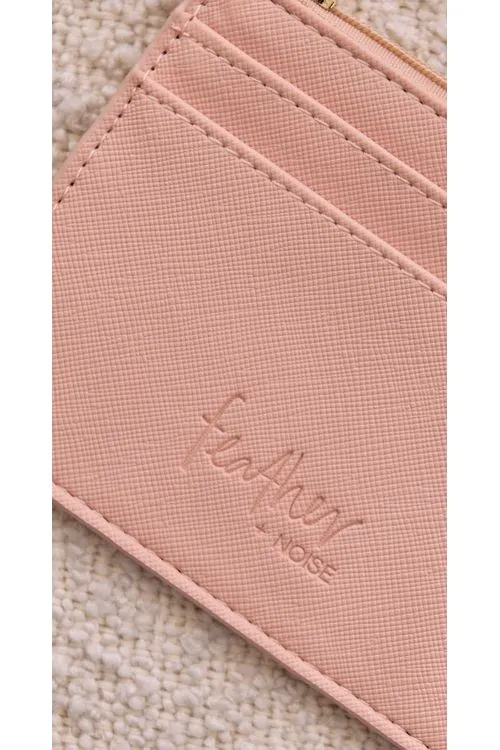 Mira Key Chain Card Wallet Pink