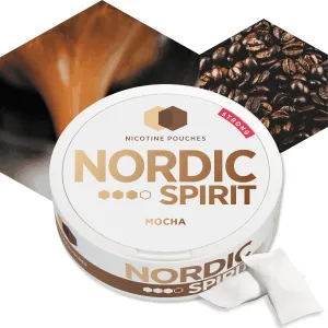 MOCHA NICOTINE POUCHES BY NORDIC SPIRIT