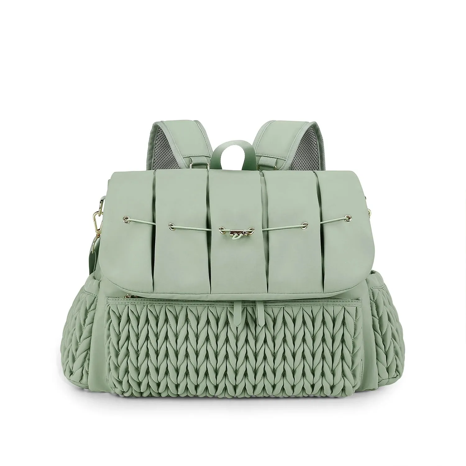 Mommy bag, single shoulder multifunctional. Mommy bag, detachable straps, large capacity