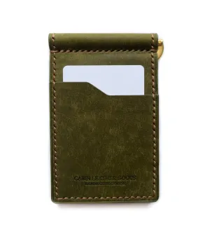 Money Clip Wallet - Olive Pueblo